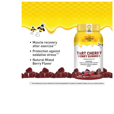 Tart Cherry Honey Gummies